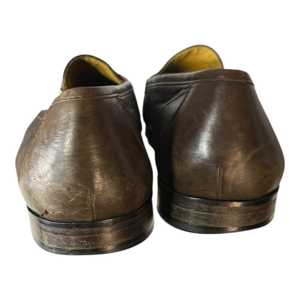 Cole Haan Mens Shoes Size 10.5 M Brown Leather Made in India - Picture 6 of 9